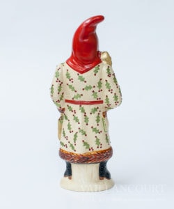 Santa with Gold Applecone