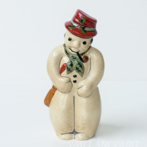 Snowman with Glitter Coal in Red, VFA Nr. 12059