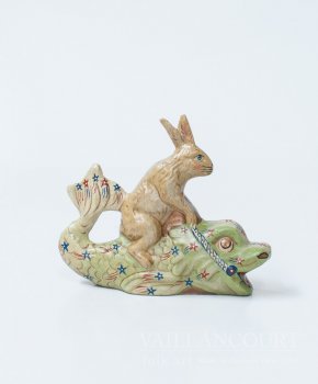 Rabbit on Dragon Float
