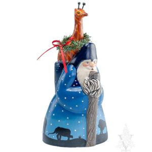 Blue Safari Santa