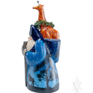 Blue Safari Santa