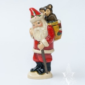 Teddy Bear Basket Santa, VFA Nr. 13035
