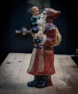 Father Christmas Holding Boy