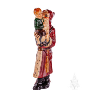 Father Christmas Holding Boy