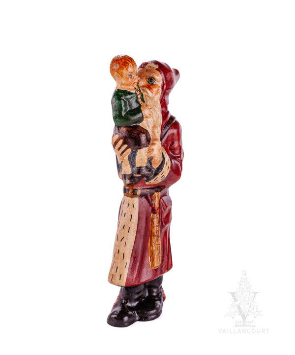 Father Christmas Holding Boy