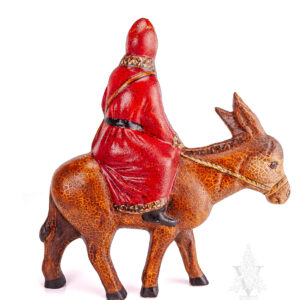 Large Father Christmas on Donkey