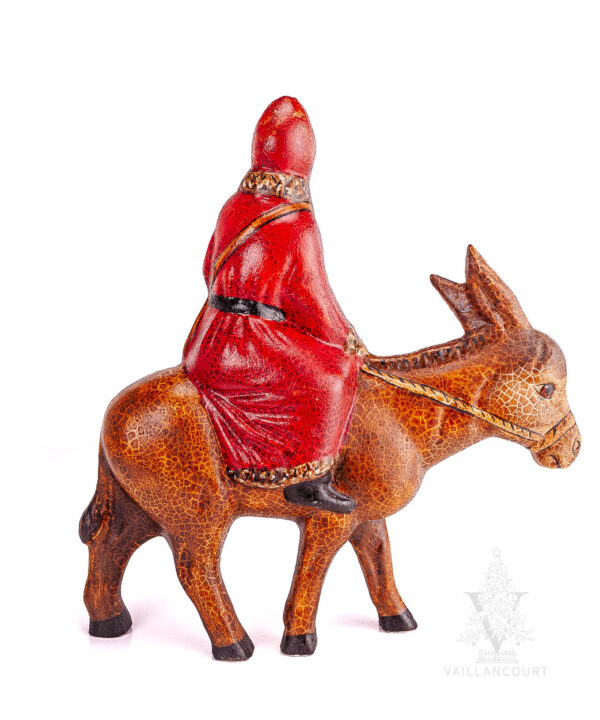 Large Father Christmas on Donkey