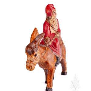 Large Father Christmas on Donkey