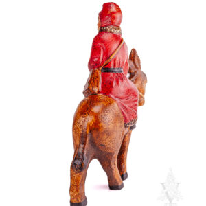 Large Father Christmas on Donkey