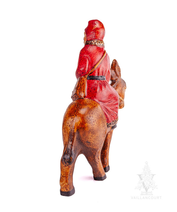 Large Father Christmas on Donkey