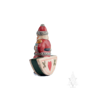 Vaillancourt Collection Santa on a Moon Rocker