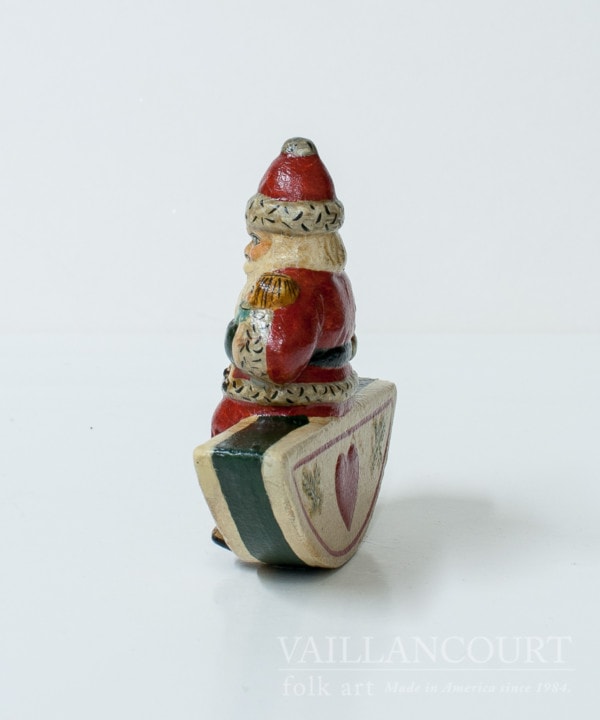 Vaillancourt Collection Santa on a Moon Rocker, VFA Nr. 164