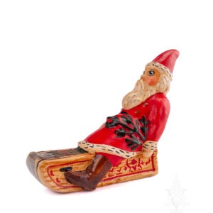 Santa on Snow King Sled