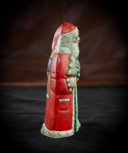 Santa with Angel Holding Sack