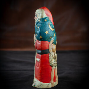 Santa with Angel Holding Sack