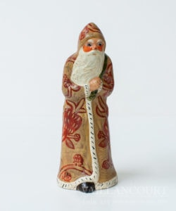 Hunched Father Christmas with Brocade Coat, Ltd.