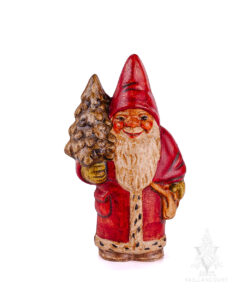 Small Gnome Holding Tree