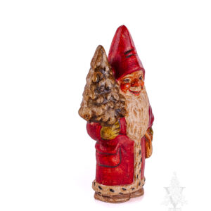 Small Gnome Holding Tree