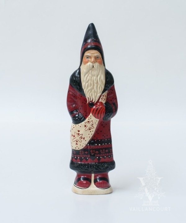 Santa in Red and Black Coat, VFA Nr. 2000-35