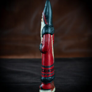 Santa in Red and Black Coat