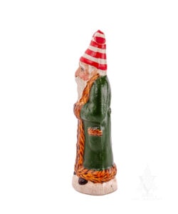 Green Belsnickel with Striped Cap