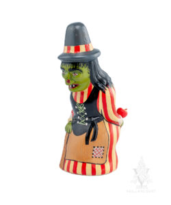 Witch with Apple Behind Back