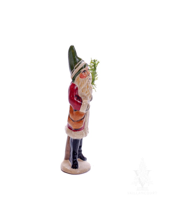 Miniature Father Christmas with Pointed Hat