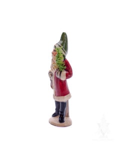 Miniature Father Christmas with Pointed Hat