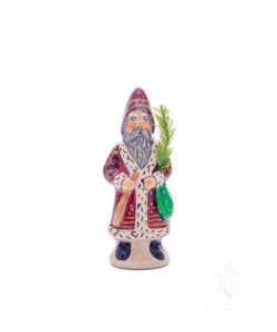 Miniature Father Christmas with Switches & Tree