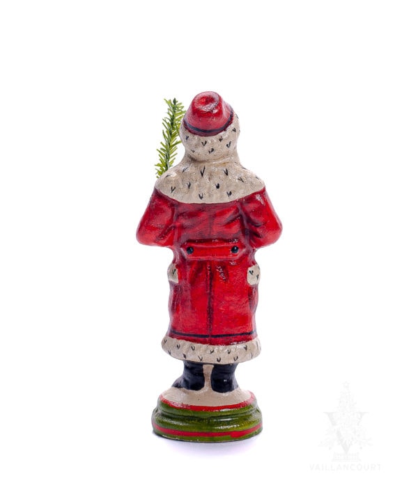 Miniature Father Christmas with Puppet