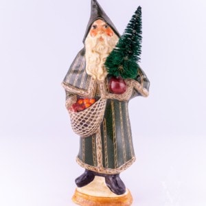 Lydia's Father Christmas in Green and Gold