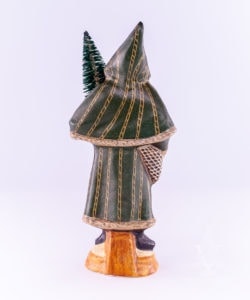 Lydia's Father Christmas in Green and Gold