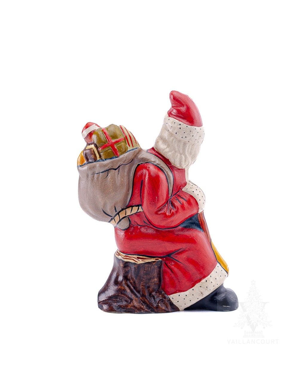 15th Annual Starlight Father Christmas Sitting On Log From Vaillancourt   2004 30 2 1024x1228 