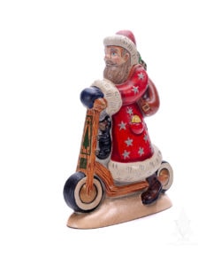 20th Anniversary Collector's Weekend Santa with Bells on Scooter