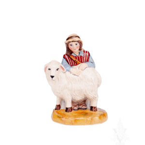 Shepherd Girl and Lamb