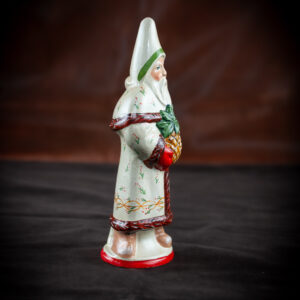 White Father Christmas in Ivy Coat