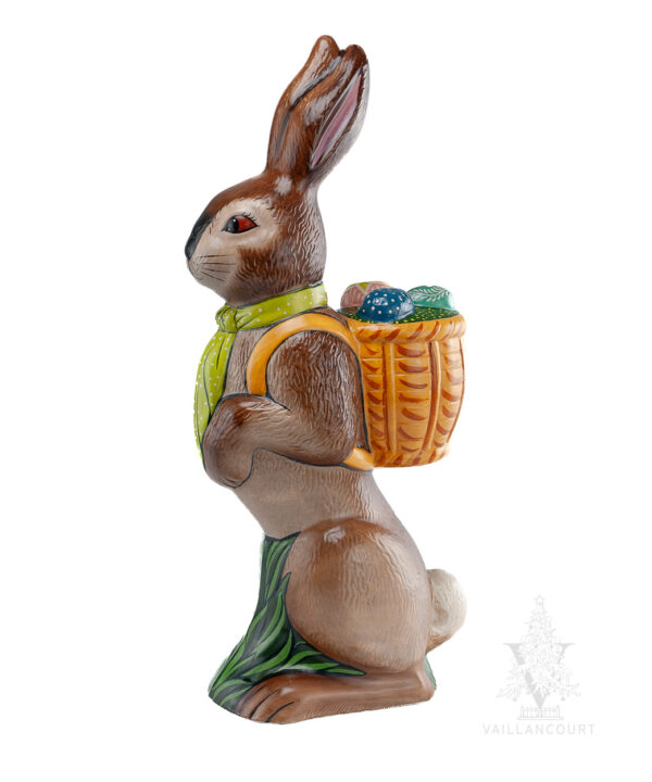 Standing Rabbit with Three Eggs