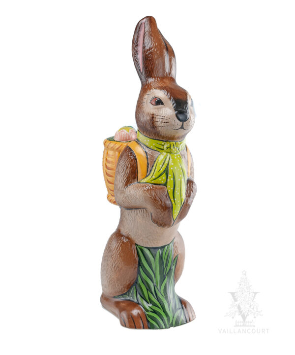 Standing Rabbit with Three Eggs
