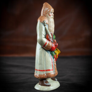 White Father Christmas with Musical Instruments