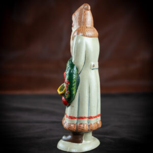 White Father Christmas with Musical Instruments