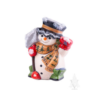 Snowman with Shovel