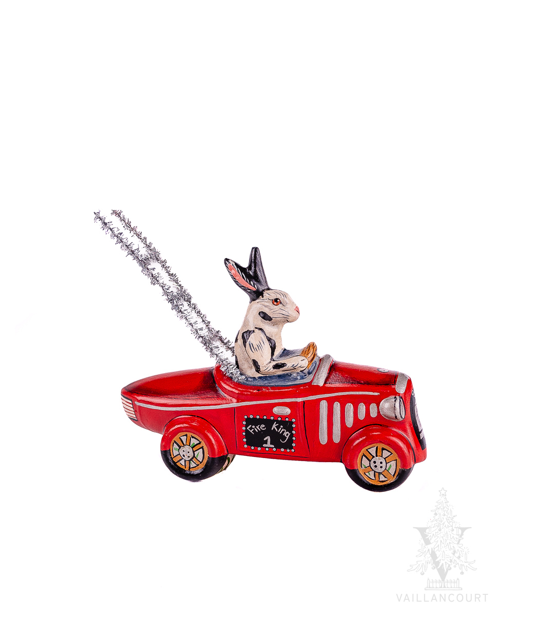 Parade Rabbit Driving Firetruck from Vaillancourt