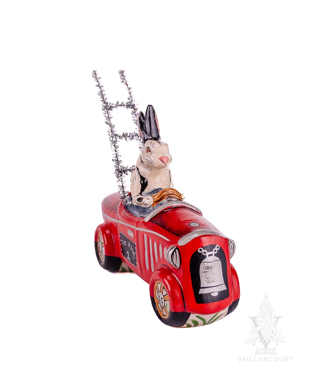 Parade Rabbit Driving Firetruck From Vaillancourt