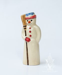 Snowman with Blue Band