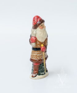 Brown Striding Santa