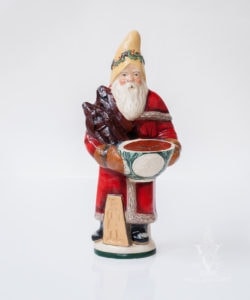 Santa with Punch Bowl