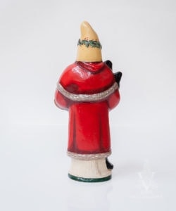 Santa with Punch Bowl