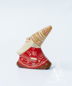 Contemporary Gingerbread Santa