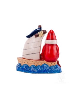 Nantucket Ship with Santa