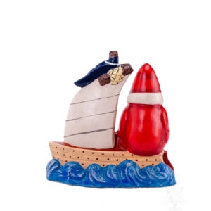 Nantucket Ship with Santa